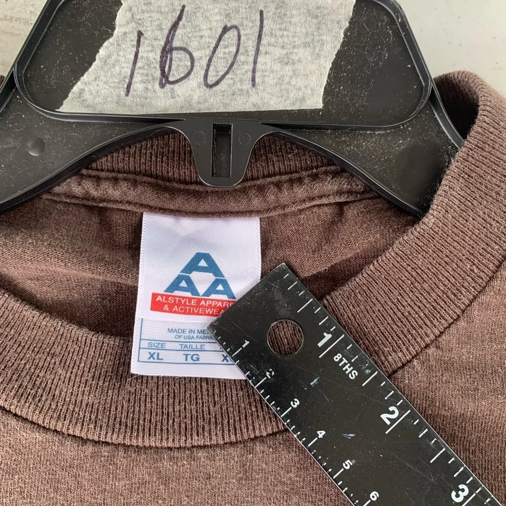 Vintage 90s-00s Exile fire Skull T-shirt Size XL - Picture 4 of 7